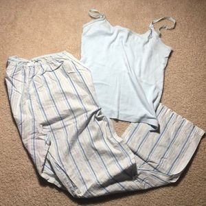 Light and breezy pajama set.